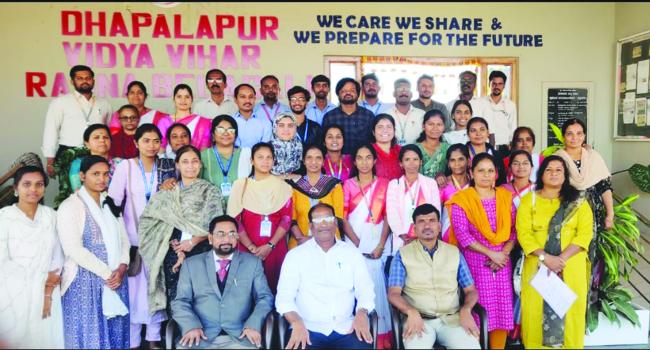 ಯಶಸ್ವಿಯಾಗಿ ಪೂರ್ಣಗೊಂಡ ಶಿಕ್ಷಕರ ತರಬೇತಿ ಶಿಬಿರ 