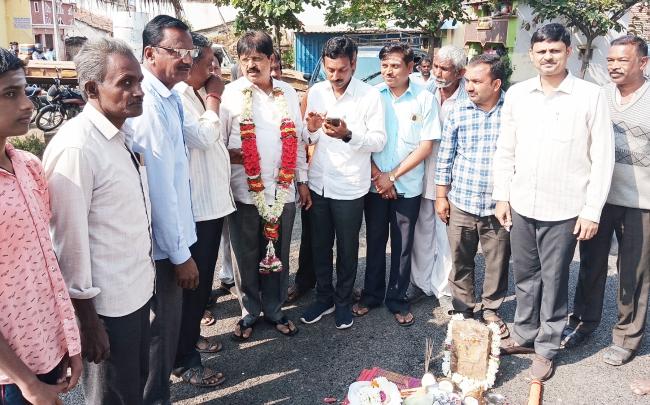 ರಸ್ತೆ ಅಭಿವೃದ್ಧಿಗೆ ಹೆಚ್ಚಿನ ಅನುಧಾನ : ಶಾಸಕ ಬಾಬಾಸಾಹೇಬ ಪಾಟೀಲ
