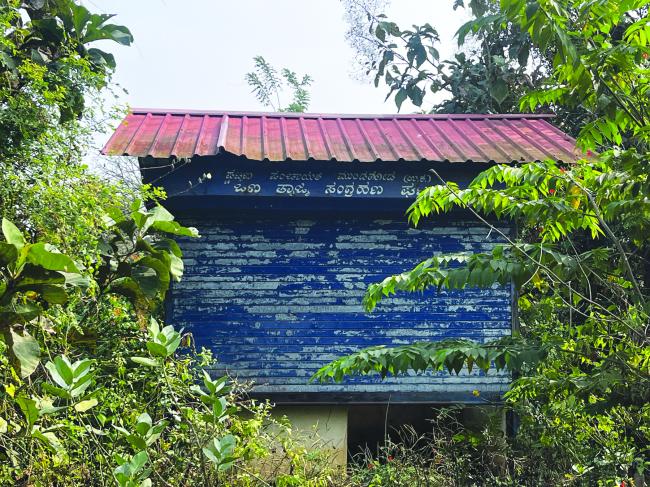ಪಾಳುಬಿದ್ದ ಲಕ್ಷಾಂತರ ರೂ. ವೆಚ್ಚದ ಒಣ ತ್ಯಾಜ್ಯ ಸಂಗ್ರಹಣೆ ಹಾಗೂ ವಿಲೇವಾರಿ ಘಟಕ 