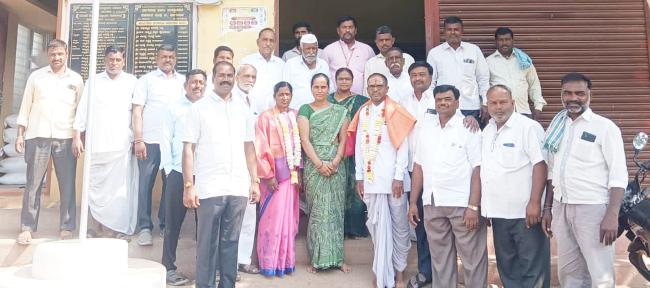 ಹಾಲು ಉತ್ಪಾದಕರ ಸಹಕಾರ ಸಂಘಕ್ಕೆ ಪದಾಧಿಕಾರಿಗಳ ಅವಿರೋಧ ಆಯ್ಕೆ 