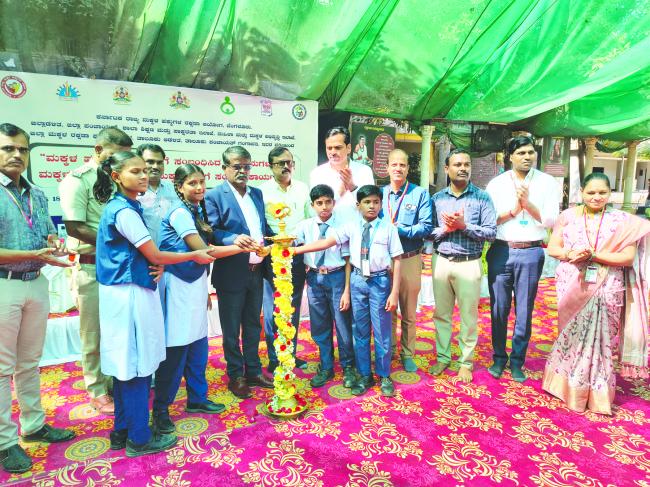    ಶ್ರೀರಾಮನಗರದ ವಿದ್ಯಾನಿಕೇತನ ಪಬ್ಲೀಕ್ ಶಾಲೆಯಲ್ಲಿ ಮಕ್ಕಳೊಂದಿಗೆ ಸಂವಾದ ಕಾರ್ಯಕ್ರಮ 