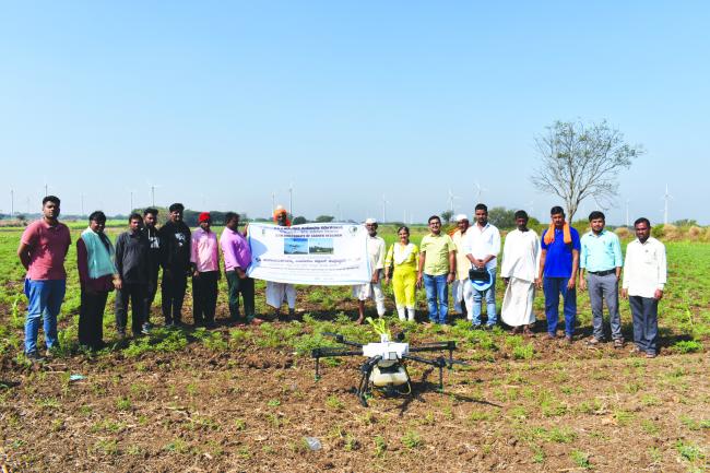 ಕೃಷಿ ಬೆಳೆಗಳಿಗೆ ರಸಾಯನಿಕಗಳ ಸಿಂಪರಣೆಗೆ ಡ್ರೋನ್ ತಂತ್ರಜ್ಞಾನ: ಚರ್ಚಾಗೋಷ್ಠಿಗಳು