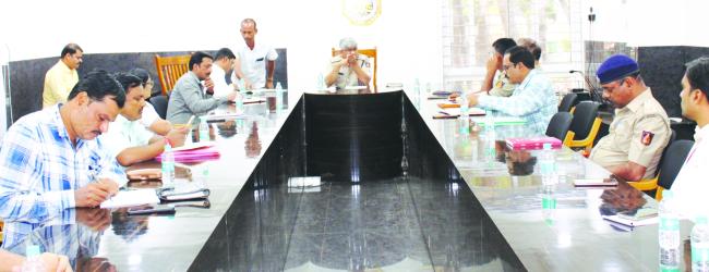 ಅಧಿಕಾರಿಗಳು ಜವಾಬ್ದಾರಿಯಿಂದ ಕರ್ತವ್ಯ ನಿರ್ವಹಿಸಿ - ಎಸ್ಪಿ. ಡಾ. ರಾಮ್ ಎಲ್‌. ಅರಸಿದ್ದಿ 