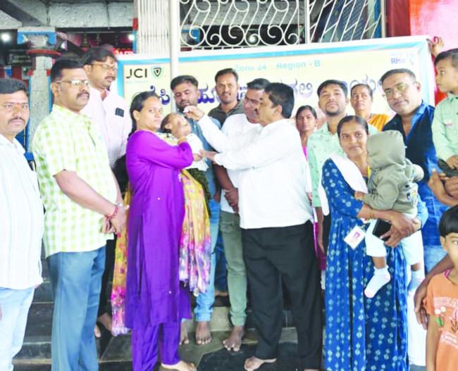 ಹಡಗಲಿಯಲ್ಲಿ ರಾಷ್ಟ್ರೀಯ ಪಲ್ಸ್‌ ಪೋಲಿಯೋ