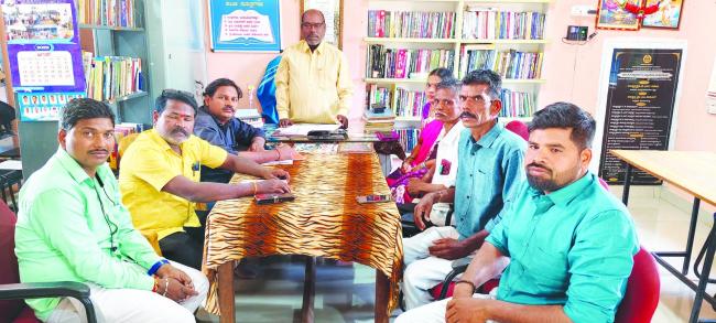 ಅನುಕಂಪದ ಆಧಾರದಡಿ ಅವಲಂಭಿತರಿಗೆ ಮೇಲ್ವಿಚಾರಕ ಹುದ್ದೆ ನೀಡಿ : ಎಚ್‌.ಪಿ.ಶಿಕಾರಿರಾಮು 