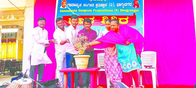 ಲೋಕದರ್ಶನ ವರದಿ ಗಾನ ಶಿಶಿರ ಕಾರ್ಯಕ್ರಮ ಆಯೋಜನೆ ಉದ್ಘಾಟನೆ: ವಿಜಯಲಕ್ಷ್ಮಿ ಮ್ಯಾಗಡೆ  