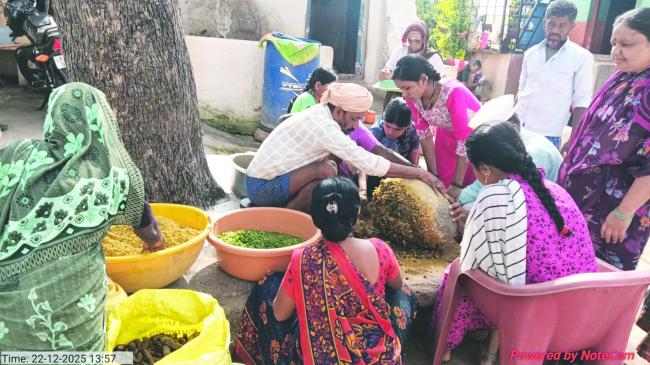 ಗವಿಮಠದ ಮಹಾದಾಸೋಹಕ್ಕೆ10ಕ್ವೀಂಟಲ್ ಹುಣಸೆ ಚಟ್ನಿ  