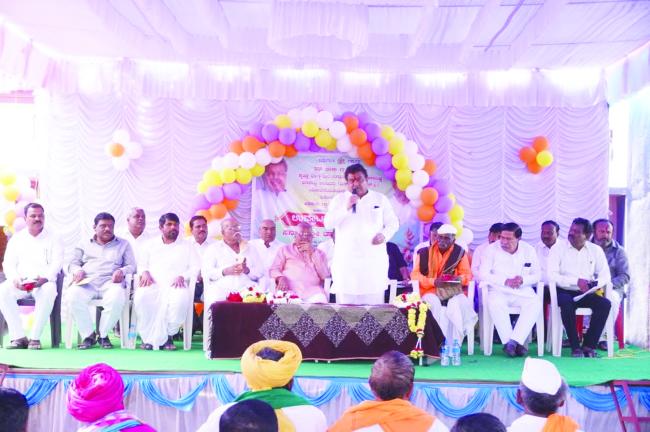 ನಾನಾ ಅಭಿವೃದ್ಧಿ ಕಾಮಗಾರಿಗಳನ್ನು ಉದ್ಘಾಟಿಸಿದ ಸಚಿವ ಎಂ. ಬಿ. ಪಾಟೀಲ   