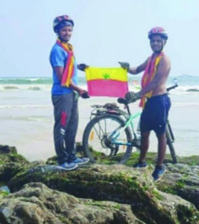 ಪರಿಸರ ಜಾಗೃತಿಗೆ ನವೀನ್ ಕುಮಾರ್ ಪಂಜಾಬ್ ಗೆ 2,300 ಕಿ.ಮೀ. ಬೈಸಿಕಲ್ ಸವಾರಿ 