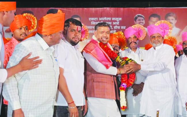 ಗಡಿ ಭಾಗದ ಗ್ರಾಮದ ಜನರ ಸಮಸ್ಯೆಗಳನ್ನು ಪರಿಹರಿಸಲು ಬೆಂಬಲವಾಗಿ ನಿತ್ತಿದ್ದೇನೆ : ವಿಶಾಲ್ ಪಾಟಿಲ್ 