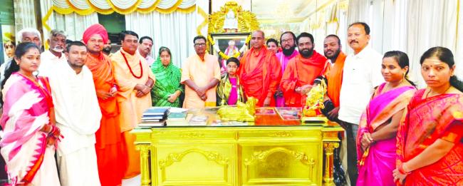 ಚಬನೂರ ಹಿರೇಮಠದ ಕಾರ್ಯಕ್ರಮಕ್ಕೆ ಕಲಬುರ್ಗಿ ಮಾತೋಶ್ರೀಗಳ ಆಗಮನ 