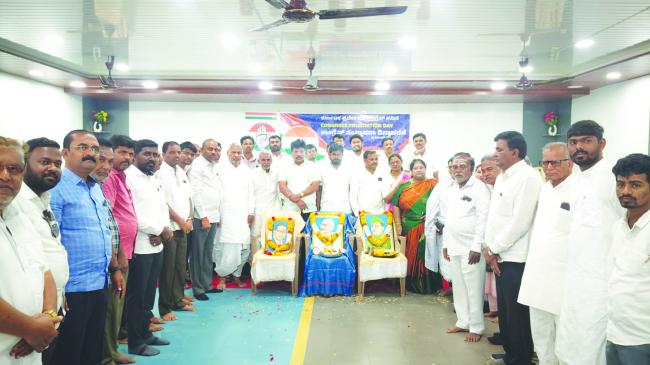 140ನೇ ಕಾಂಗ್ರೇಸ್ ಸಂಸ್ಥಾಪನಾ ದಿನದ ಆಚರಣೆ  