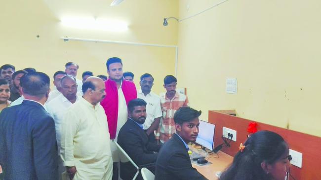 ನೂತನ ಕಂಪ್ಯೂಟರ್ ಪ್ರಯೋಗಾಲ ಉದ್ಘಾಟನೆ