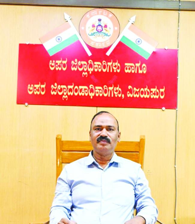 ನೂತನ ಅಪರ ಜಿಲ್ಲಾಧಿಕಾರಿ ಡಾ.ಓದ್ರಾಮ ಅಧಿಕಾರ ಸ್ವೀಕಾರ 