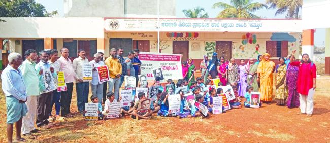 ಸತ್ತೂರಿನ ಆಶ್ರಯ ಕಾಲೋನಿಗೆ ಸರ್ಕಾರಿ ಶಾಲೆ ಬೇಕೆಂದು ಹೋರಾಟ ಮಾಡಿ, ಲಾಟಿ ಏಟನ್ನು ತಿಂದು ಸರ್ಕಾರಿ ಶಾಲೆಯನ್ನು ಕಟ್ಟಿಸಿದ್ದೇವೆ- ಸಿ ಐ ಹೊಂಗಲ್ 
