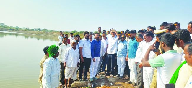 ‘ಕೆರೆ ತುಂಬುವ ಯೋಜನೆಯಿಂದ ನೀರಿನ ಸಮಸ್ಯೆಗೆ ಶಾಶ್ವತ ಪರಿಹಾರ’ 