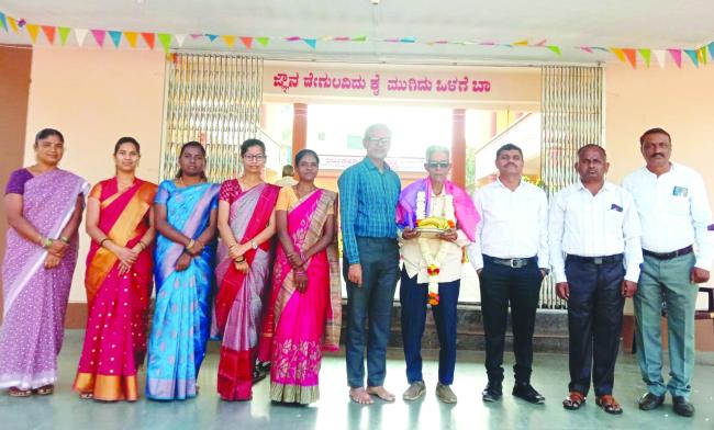 ಭಾರತ ಕಲಾಭೂಷಣ ಪ್ರಶಸ್ತಿ ವಿಜೇತರಿಗೆ ಸನ್ಮಾನ   