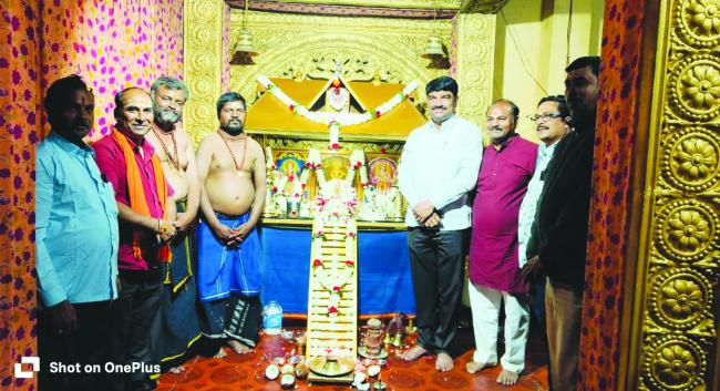 ಅಯ್ಯಪ್ಪ ಸ್ವಾಮಿ ಸನ್ನಿಧಿಯಲ್ಲಿ ಎಲ್ಲರ ಜೊತೆಗೂಡಿ ಮಹಾಪ್ರಸಾದೆ ಸೇವಿಸುವದರಲ್ಲಿ ಬಹಳ ಮಹತ್ವವಿದೆ : ಶ್ರೀಶೈಲಗೌಡ ಬಿರಾದಾರ   