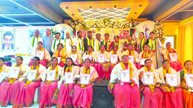 ಕನ್ನಡ ಜಾನಪದ ಪರಿಷತ್ ತಾಲೂಕಾ ಮಹಿಳಾ ಘಟಕದ ಉದ್ಘಾಟನೆ 