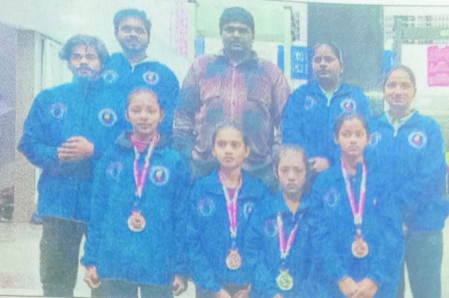 ರಾಷ್ಟ್ರಮಟ್ಟದ ಕರಾಟೆ ಸ್ಪರ್ಧೆ: ಮಾಗಳ ವಿದ್ಯಾರ್ಥಿಗಳ ಸಾಧನೆ  