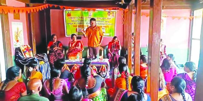 ಜ್ಞಾನ ವಿಕಾಸ ಯೋಜನೆ ಗ್ರಾಮೀಣ ಮಹಿಳೆಯರ ಪಾಲಿಗೆ ವರವಾಗಿದೆ :ಶಾಸಕ ನಾಯಕ್  