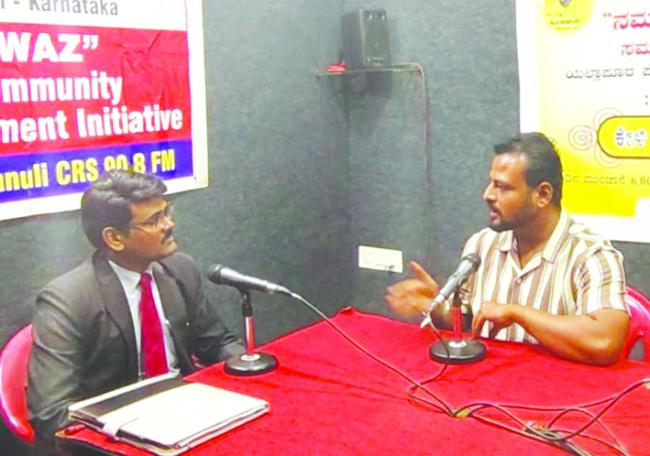 ಕಾನೂನು ಸೇವೆಗಳ ಬಗ್ಗೆ ಜನಜಾಗೃತಿ  ನಮ್ಮೂರ ಬಾನುಲಿ ರೇಡಿಯೋದಲ್ಲಿ ನೇರ ಪೋನ್‌-ಇನ್ ಕಾರ್ಯಕ್ರಮ  