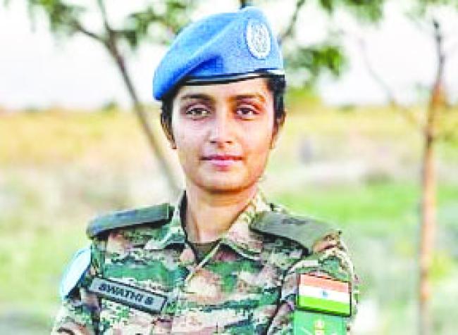 ಕರ್ನಾಟಕದ ಮೇಜರ್ ಸ್ವಾತಿ ಶಾಂತ ಕುಮಾರ್‌ಗೆ ವಿಶ್ವಸಂಸ್ಥೆ ಪ್ರಶಸ್ತಿ