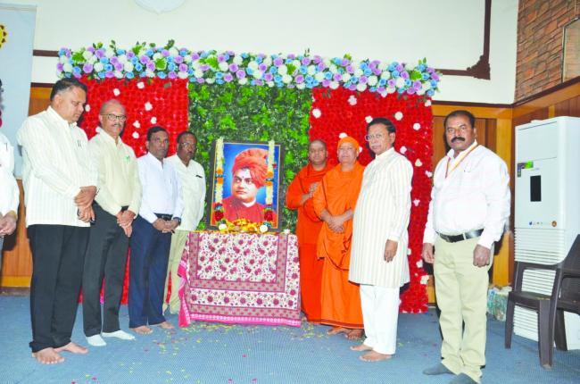 ಯುವಶಕ್ತಿಗೆ ಪ್ರೇರಣೆಯಾದ ವಿವೇಕಾನಂದರ ಸಂದೇಶಗಳು: ಶಾಸಕ ಎಸ್‌.ವಿ. ಸಂಕನೂರ 