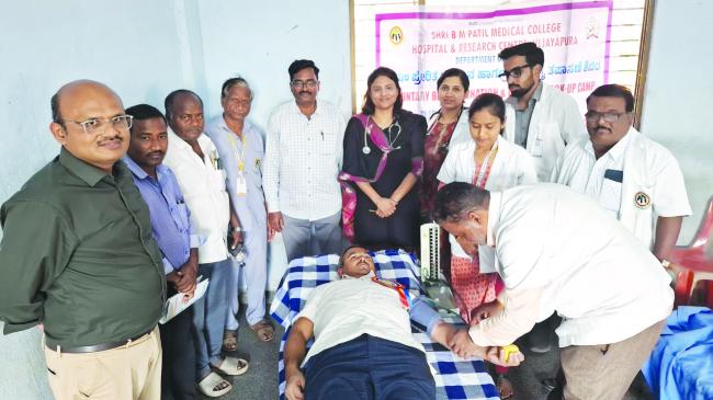 ಗ್ರಾಮೀಣ ಭಾಗದ ಜನರಿಗೆ ಉಚಿತ ಆರೋಗ್ಯ ತಪಾಸಣೆ ಶಿಬಿರ 