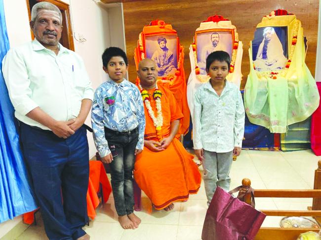 ರಾಮಕೃಷ್ಣ ವಿವೇಕಾನಂದ ಆಶ್ರಮದಲ್ಲಿ ಸ್ವಾಮಿ ವಿವೇಕಾನಂದ ಆಚರಣೆ