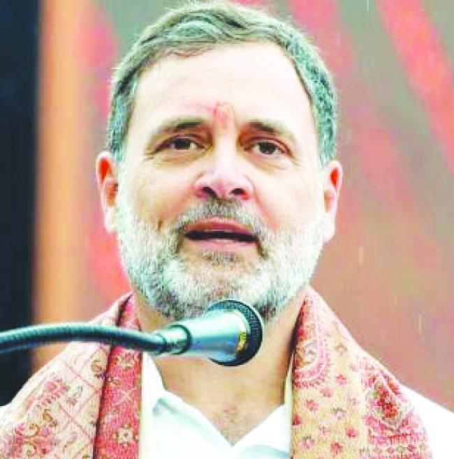 'ವೋಟ್ ಚೋರಿ ದೇಶ ವಿರೋಧಿ ಕೃತ್ಯವೆಂದ ರಾಗಾ