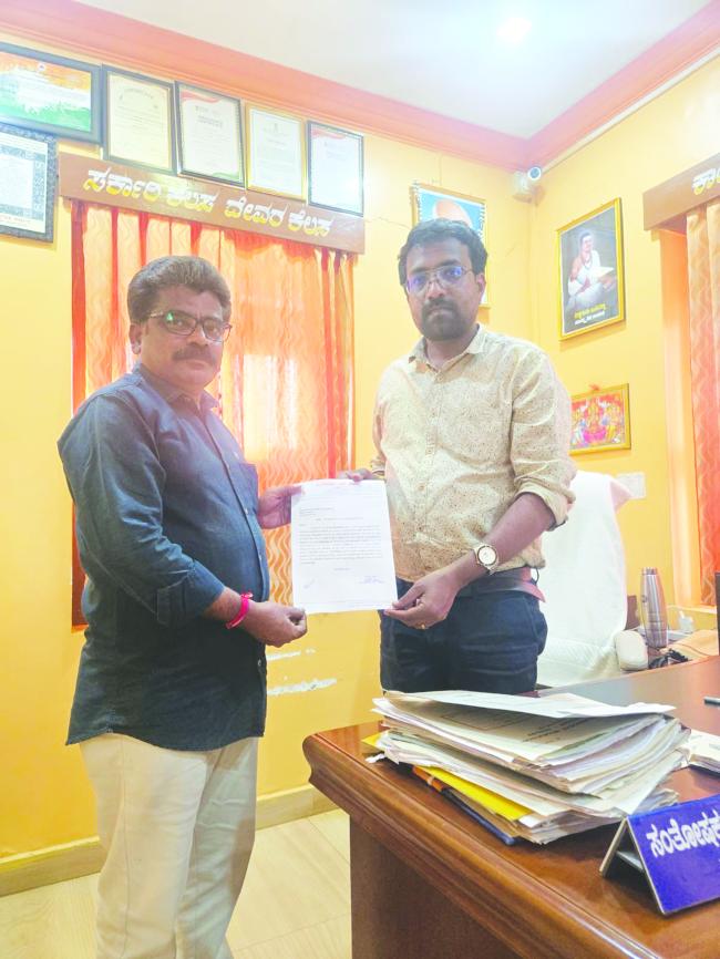 ಶ್ರೀ ಮಾರಿಕಾಂಬಾ ಜಾತ್ರೆ ವೇಳೆ ಪ್ರತಿದಿನ ನೀರು ಪೂರೈಕೆಗೆ ಮನವಿ 