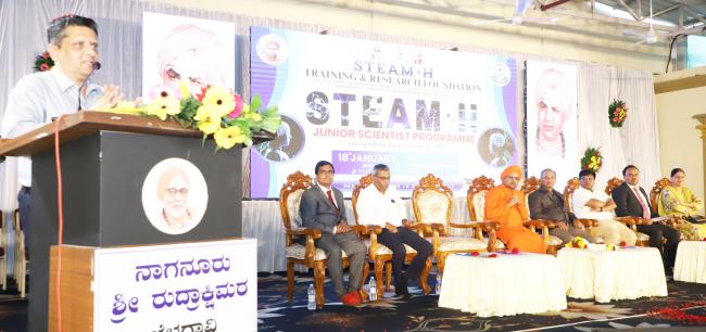 ಸ್ಟೀಮ್ ಎಚ್ ಪರಿಕಲ್ಪನೆ ಕೌಶಲ ಭಾರತ ಯೋಜನೆಗೆ ಪೂರಕ : ಡಾ. ದೀಲೀಪ್ ಎ.ಡಿ. 