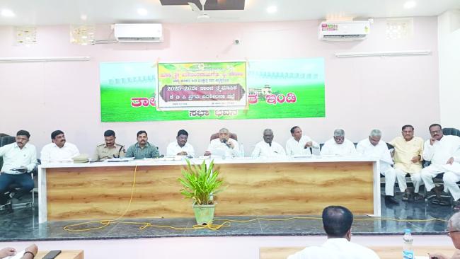 ನೀರಿನ ಸಮಸ್ಯೆಯಾಗದಂತೆ ನಿಗಾವಹಿಸಿ: ಯಶವಂತರಾಯಗೌಡ ಪಾಟೀಲ 