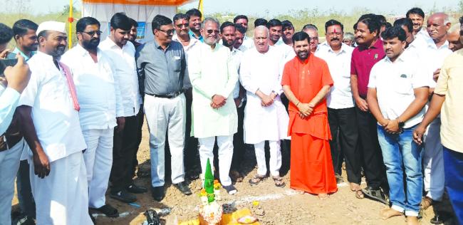 ಮೊರಾರ್ಜಿ ವಸ್ತಿ ಶಾಲೆಯ ಕಾಮಗಾರಿ ಚಾಲನೆ 