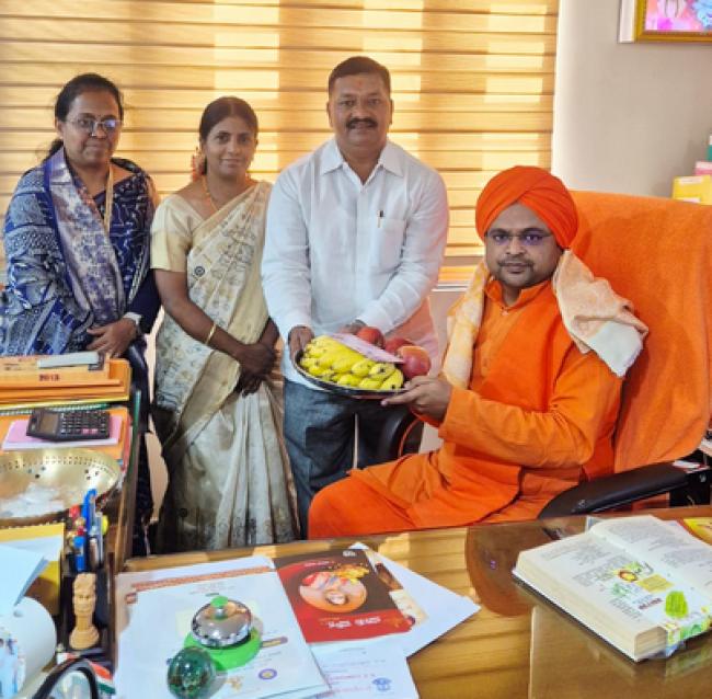 ನೌಕರರ ಸಂಘದ  ನೂತನ ಜಿಲ್ಲಾಧ್ಯಕ್ಷ ಬಸವರಾಜ  ಆಯ್ಕೆ 