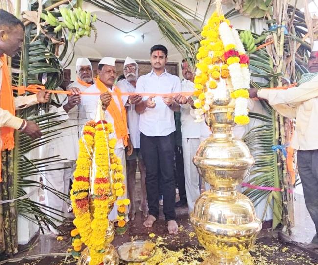 ಮಂಗಾವಿ ದೇವಿ ದೇವಸ್ಥಾನ ಉದ್ಘಾಟನೆ  