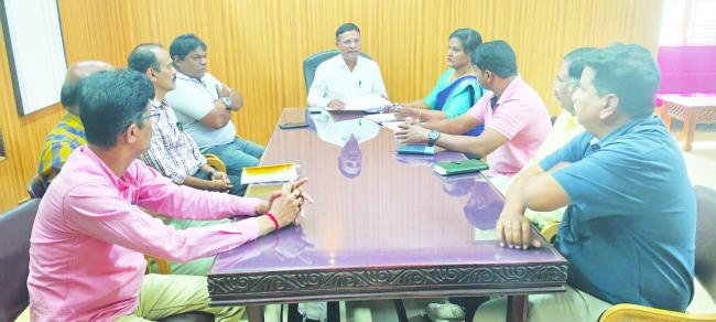 ಕಾಯಕ ಶರಣರ ಜಯಂತಿ ಕುರಿತು ಸಭೆ 