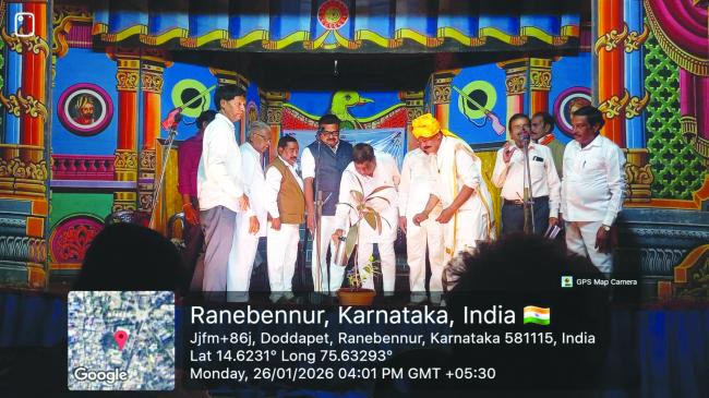 ನಾಟಕ ಕಲೆ ಮತ್ತು ಕಲಾವಿದರು ದೇಶದ ಸಂಸ್ಕೃತಿಯ ಹರಿಕಾರರು - ಪ್ರಕಾಶ ಕೋಳಿವಾಡ   