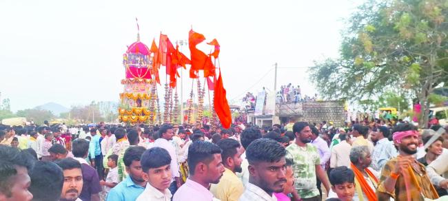 ಮಾನ್ಯರ ಮಸಲವಾಡ ವೀರಭದ್ರೇಶ್ವರ ಸ್ವಾಮಿಯ ಸಂಭ್ರಮದ ರಥೋತ್ಸವ  