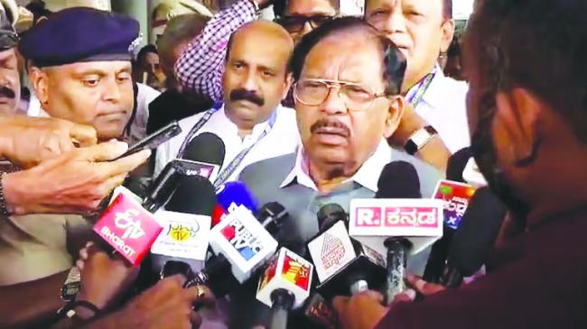 ರಾಜ್ಯಪಾಲರ ಫೋನ್ ಕರೆ ಕದ್ದಾಲಿಸಿಲ್ಲ: ಜಿ ಪರಮೇಶ್ವರ