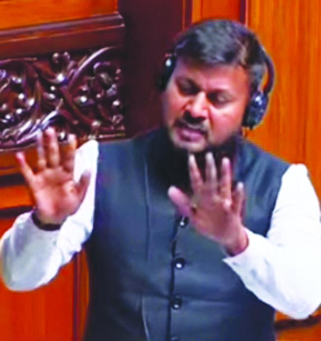 ಬಂಜಾರ ಭವನ ಕೆಲ ಪ್ರಭಾವಿಗಳಿಂದ  ದುರ್ಬಳಕೆ-  ಶಾಸಕ ಕೃಷ್ಣ ನಾಯ್ಕ  