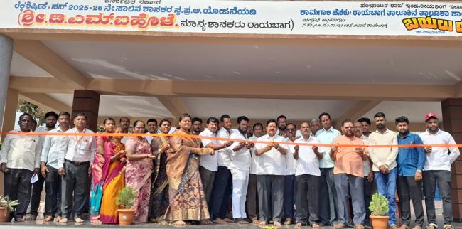 ವಿವಿಧ ಅಭಿವೃದ್ದಿ ಕಾಮಗಾರಿಗಳಿಗೆ ಶಾಸಕ ಐಹೊಳೆ 