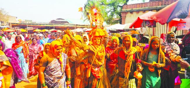 ಯಲ್ಲಮ್ಮನ ಗುಡ್ಡದಲ್ಲಿ  ಭಾರತ ಹುಣ್ಣಿಮೆ ಸಂಭ್ರಮ 