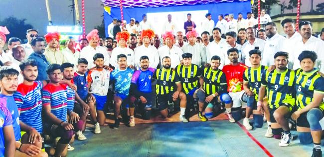 ಭವ್ಯ ಕಬಡ್ಡಿ ಪಂದ್ಯಾವಳಿ: 25 ತಂಡಗಳು ಭಾಗಿ 