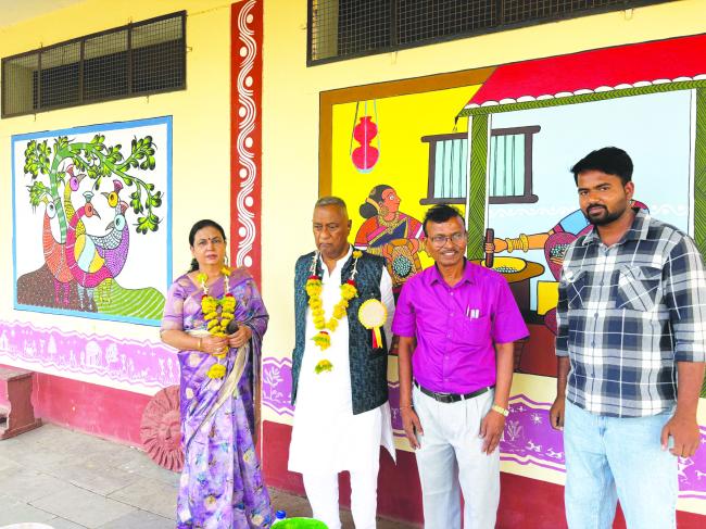 ಚಿತ್ರಕಲೆಯು ವಿದ್ಯಾರ್ಥಿಗಳಲ್ಲಿರುವ ಸೃಜನಶೀಲ ಕಲೆ 