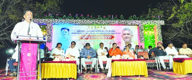 ಆಲಮೇಲದಲ್ಲಿ ಪ್ರಜಾ ಸೌಧ ಕಟ್ಟಡ ಭೂಮಿ ಪೂಜೆ 