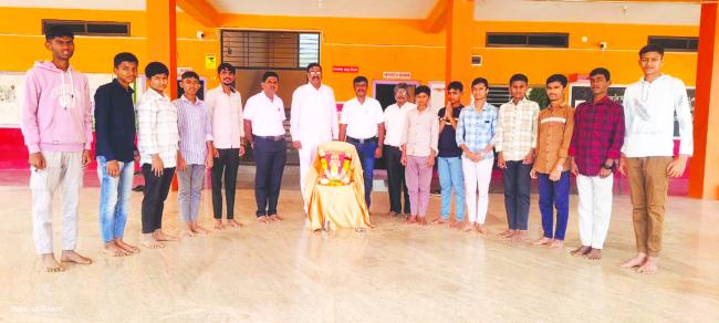 ಮಡಿವಾಳ ಮಾಚಿದೇವರ ಜಯಂತಿ ಆಚರಣೆ  