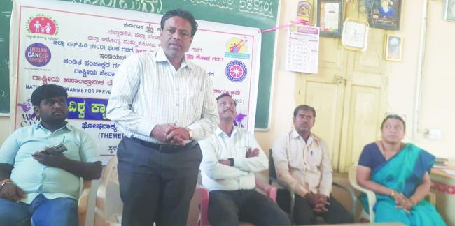  “ಕ್ಯಾನ್ಸರಿಗೆ ಅರಿವೇ ಮೊದಲ ಚಿಕಿತ್ಸೆ,  ಆತ್ಮವಿಶ್ವಾಸವೇ ಪ್ರತ್ಯಸ್ತ್ರ”-ಡಾ. ಗಡಾದ  