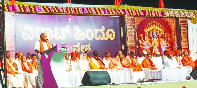 ಭಾರತ ಎಲ್ಲರ ಹಿತವನ್ನು ಬಯಸುವ ದೇಶವಾಗಿದೆ: ತಿಪ್ಪೇಸ್ವಾಮಿ  